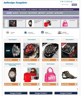 Template Toko Online Jualan Aneka Produk